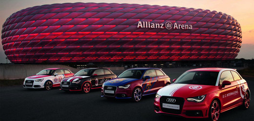 Allianz aréna v německém Mnichově.
