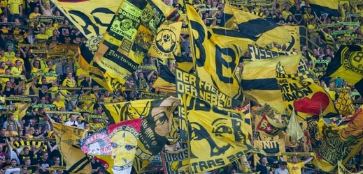 Atmosféra v Dortmundu. 