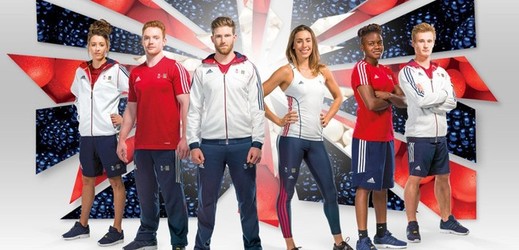 Aldi a členové britského olympijského týmu.