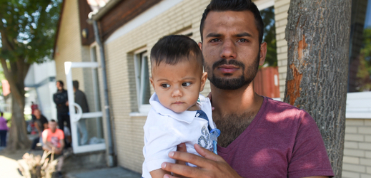 Běženec z Kosova v Ingelheimu. Jeho šance na azyl jsou nízké.