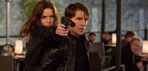 Rebecca Fergusonová a Tom Cruise v novém pokračování filmu Mission: Impossible.