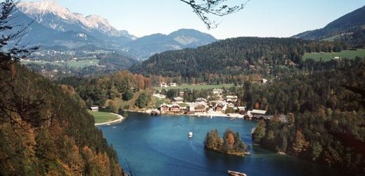 Potápění v alpském jezeře Königssee je zakázáno.