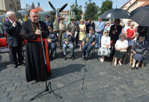 Akce se zúčastnil i kardinál Dominik Duka.