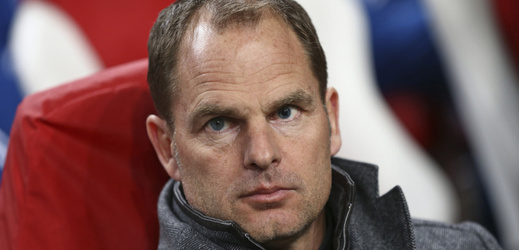 Trenér Ajaxu Frank de Boer.