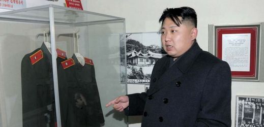 Severokorejský vůdce Kim Čong-Un.
