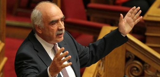 Vůdce řecké Nové demokracie Evangelos Meimarakis.