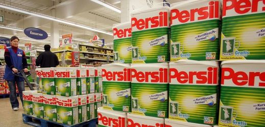 Prací prášky Persil vyrábí firma Henkel, která se ocitla na seznamu zakázaného zboží v ruských obchodech (ilustrační foto).