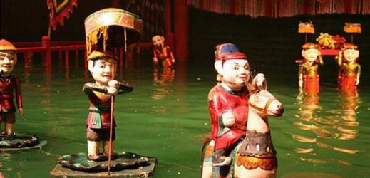 Vietnamské vodní divadlo je považováno za kulturní bohatství Dálného východu.