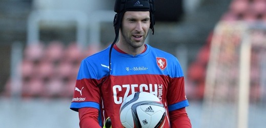 Gólman "repre" Petr Čech. 