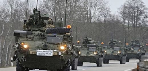 Americký vojenský konvoj projížděl Českem už letos na jaře.