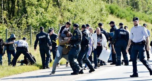 Dánská policie má problémy s migranty, kteří ignorují její pokyny.