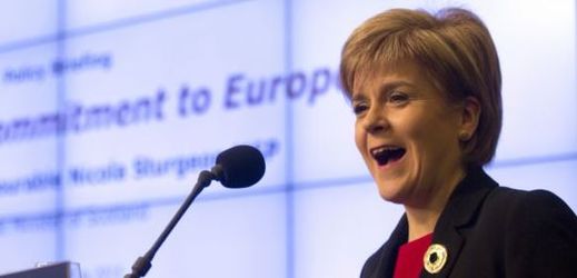 Předsedkyně skotské vlády a Skotské národní strany Nicola Sturgeonová.