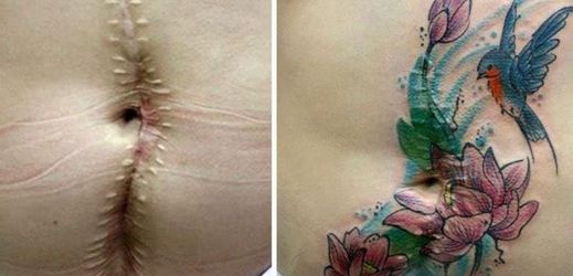 Tatérka doufá, že její tetování, dodá týraným ženám sebevědomí a začnou své tělo mít opět rády.