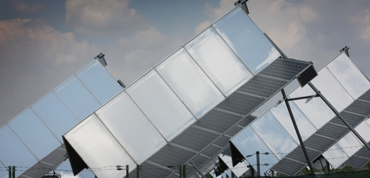 Solární fotovoltaická elektrárna v Moravském Krumlově.