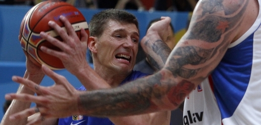 Basketbalista Vojtěch Hruban. 