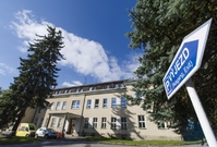 Česko-německá horská nemocnice ve Vrchlabí. 