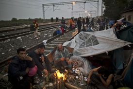 Uprchlíci v Chorvatsku.