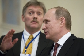 Dmitrij Peskov, Vladimir Putin.