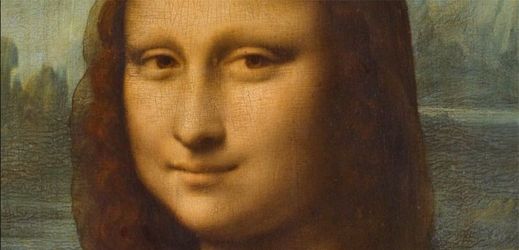 Slavný obraz Leonarda da Vinciho Mona Lisa.