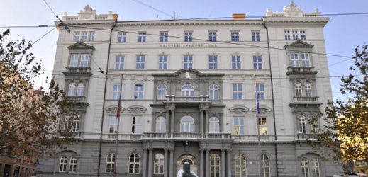 Budova Nejvyššího správního soudu v Brně.