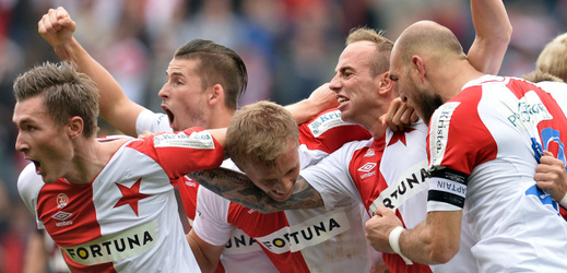 Fotbalisté Slavie porazili v tradičním derby Spartu 1:0.