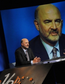 Evropský komisař pro hospodářské a finanční záležitosti Pierre Moscovici.