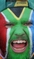 To není Hulk, nýbrž fanda z Jihoafrické republiky. 