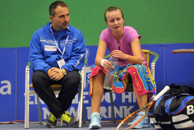 Devatenáctiletá tenistka Barbora Krejčíková bojuje o účast na Turnaji mistryň. Byť jen v soutěži vycházejících hvězd.