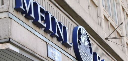 Logo banky Meinl.