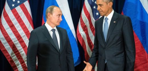 Ruský prezident Vladimir Putin a americký prezident Barack Obama.