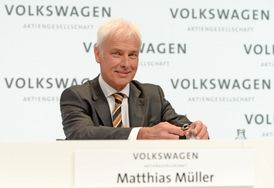 Generální ředitel Volkswagenu Matthias Müller.