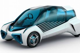 Nový koncept Toyota FCV Plus využívá vodíkový pohon.