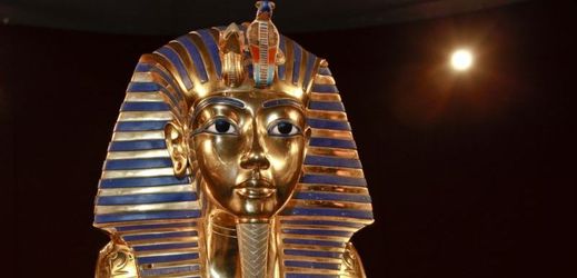 Tutanchamonova zlatá maska.