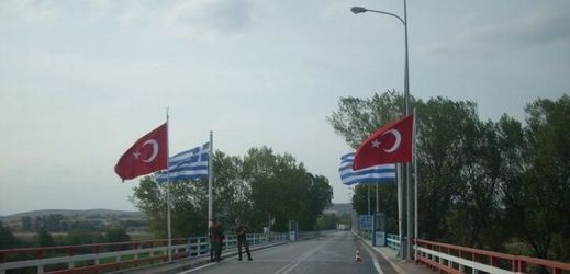 Hranice Řecka s Tureckem.