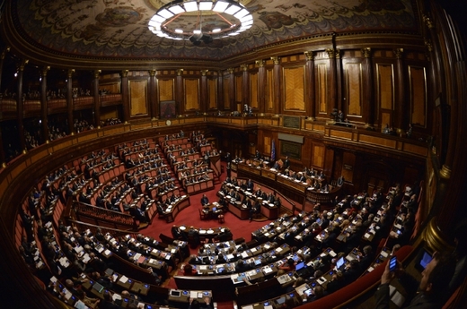 Italský Senát.