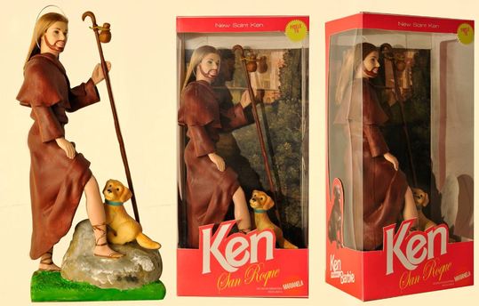 Ken jako svatý Roch.