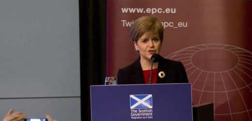 Šéfka Skotské národní strany Nicola Sturgeonová.