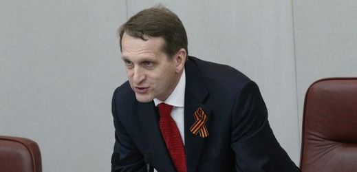 Předseda dolní komory Sergej Naryškin.