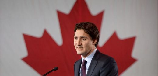 Nový kanadský premiér, šéf liberálů Justin Trudeau.