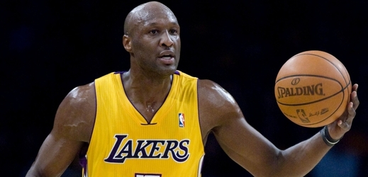 Hospitalizovaný Lamar Odom ještě v dresu Lakers. 