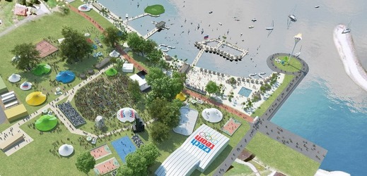 Olympijský park při hrách v Riu de Janeiro bude příští rok na Lipně a v jeho okolí. 