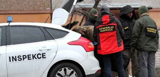 Generální inspekce bezpečnostních sborů (GIBS) při razii na Liberecku (ilustrační foto).