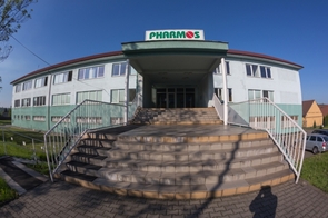 Sídlo společnosti Pharmos v Ostravě-Radvanicích zabývající se distribucí léčiv.