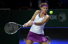 Tenistka Lucie Šafářová prohrála svůj úvodní zápas ve dvouhře na Turnaji mistryň.