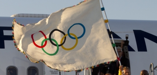 Olympijská vlajka (ilustrační foto).