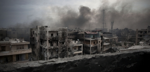 Syrská provincie Aleppo.