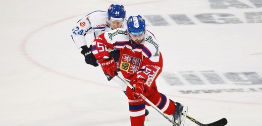Česká hokejová reprezentace v utkání Karjala Cupu proti Finsku. (ilustrační foto)