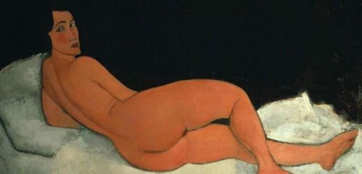 Obraz Modiglianiho Nu couché.