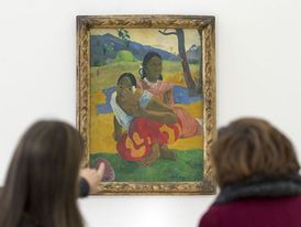 Obraz Paula Gauguina Nafea faa ipoipo.