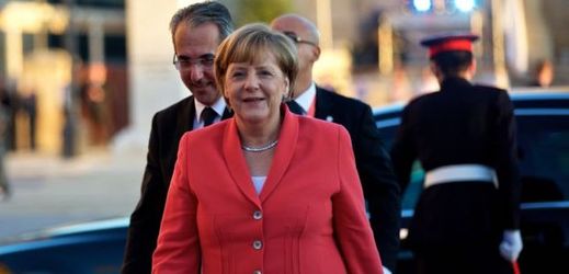 Německá kancléřka Angela Merkelová ve Valettě.